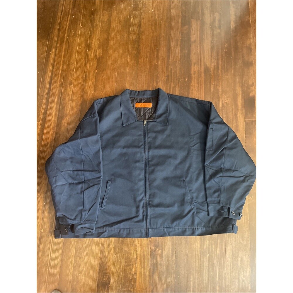 Red Kap Quilted Perma-Lined Navy Shop Jacket Size 7XL-RG JT22NY NEW Mechanic